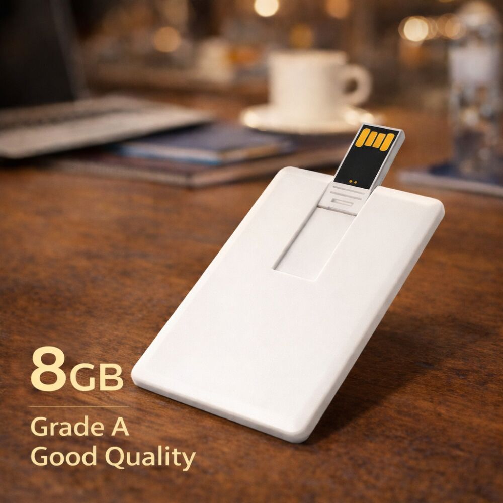 USB Flashdisk Kartu 8 GB Blank Card