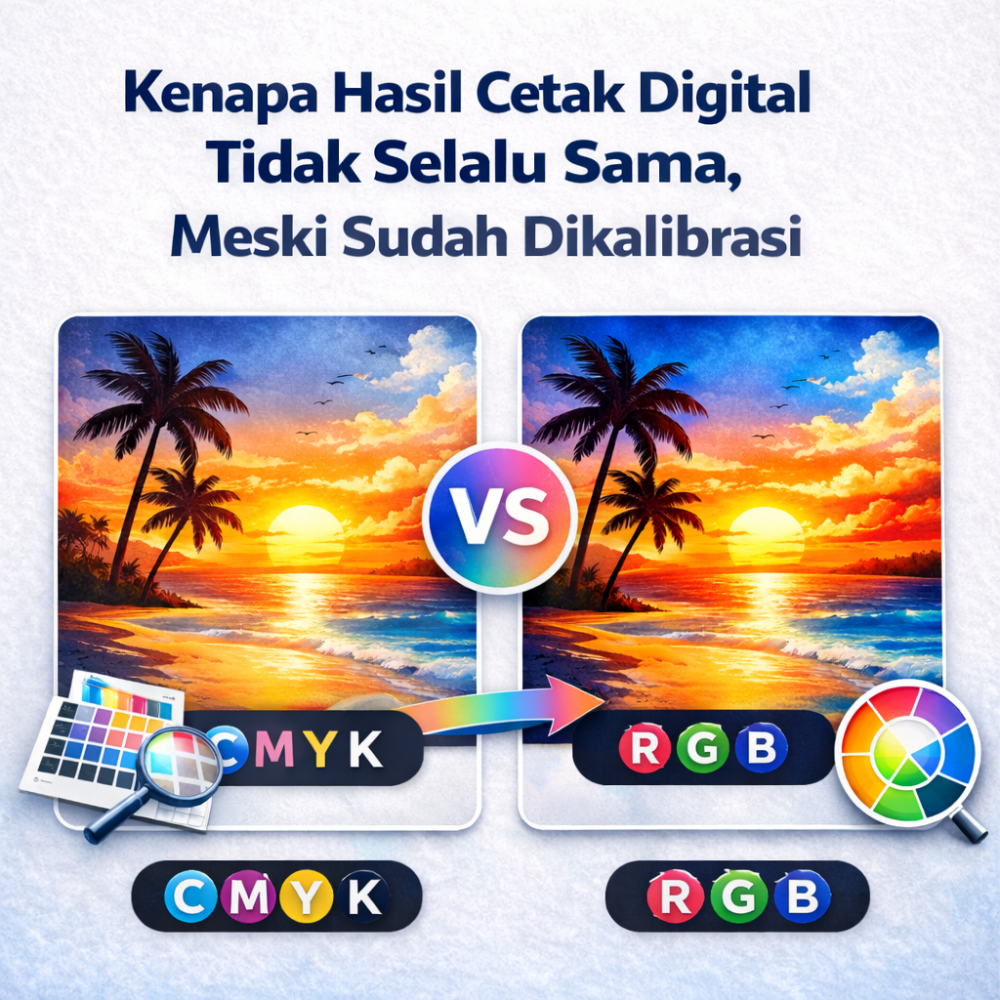 Kenapa Hasil Cetak Digital Tidak Selalu Sama, Meski Sudah Dikalibrasi?