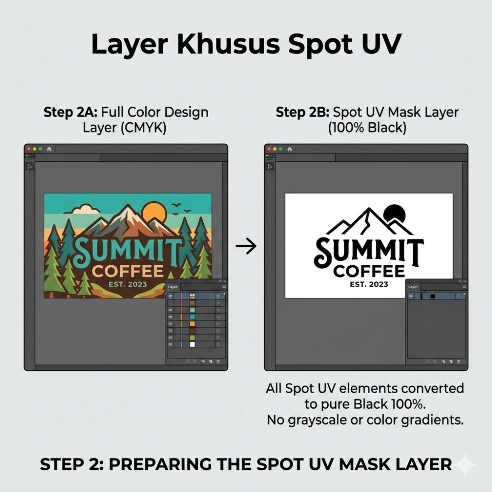 Panduan Lengkap Warna Khusus untuk Finishing Cetak (Spot UV, Emboss & Efek Premium)