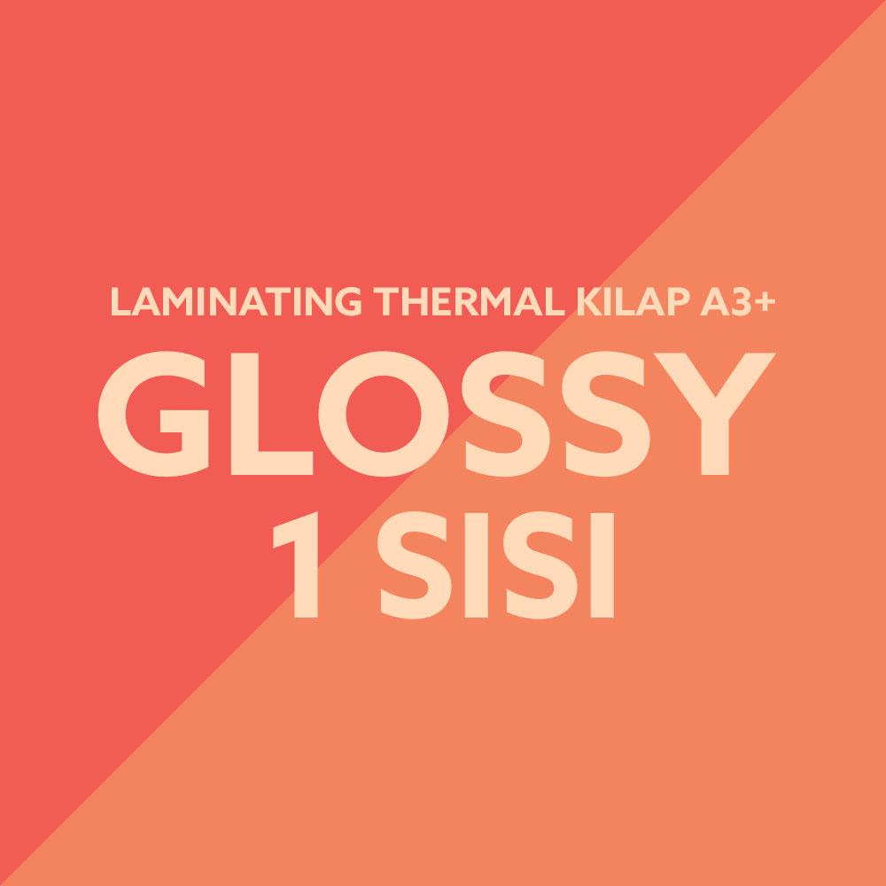 Laminating Panas Glossy A3+  1 Sisi