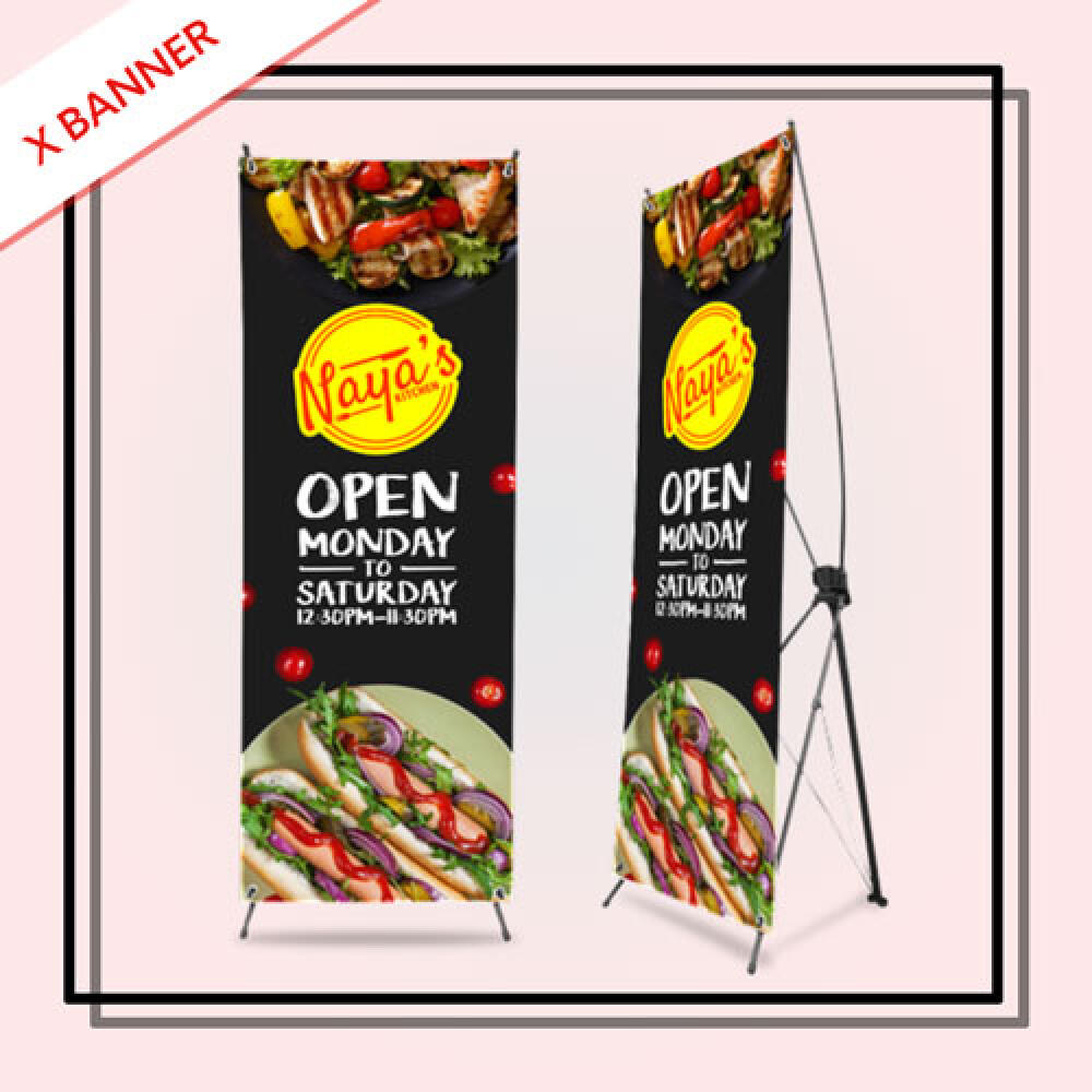 Y | X Banner 80x180cm Albatros Laminating Matte