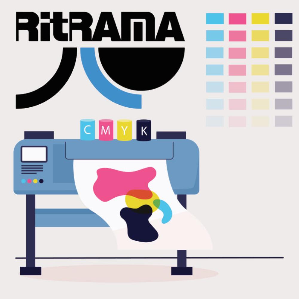 Stiker Vynil RITRAMA DIE CUT 60x50cm (Area Cutting 57x47cm)